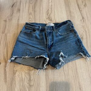 Abercrombie and fitch denim shorts